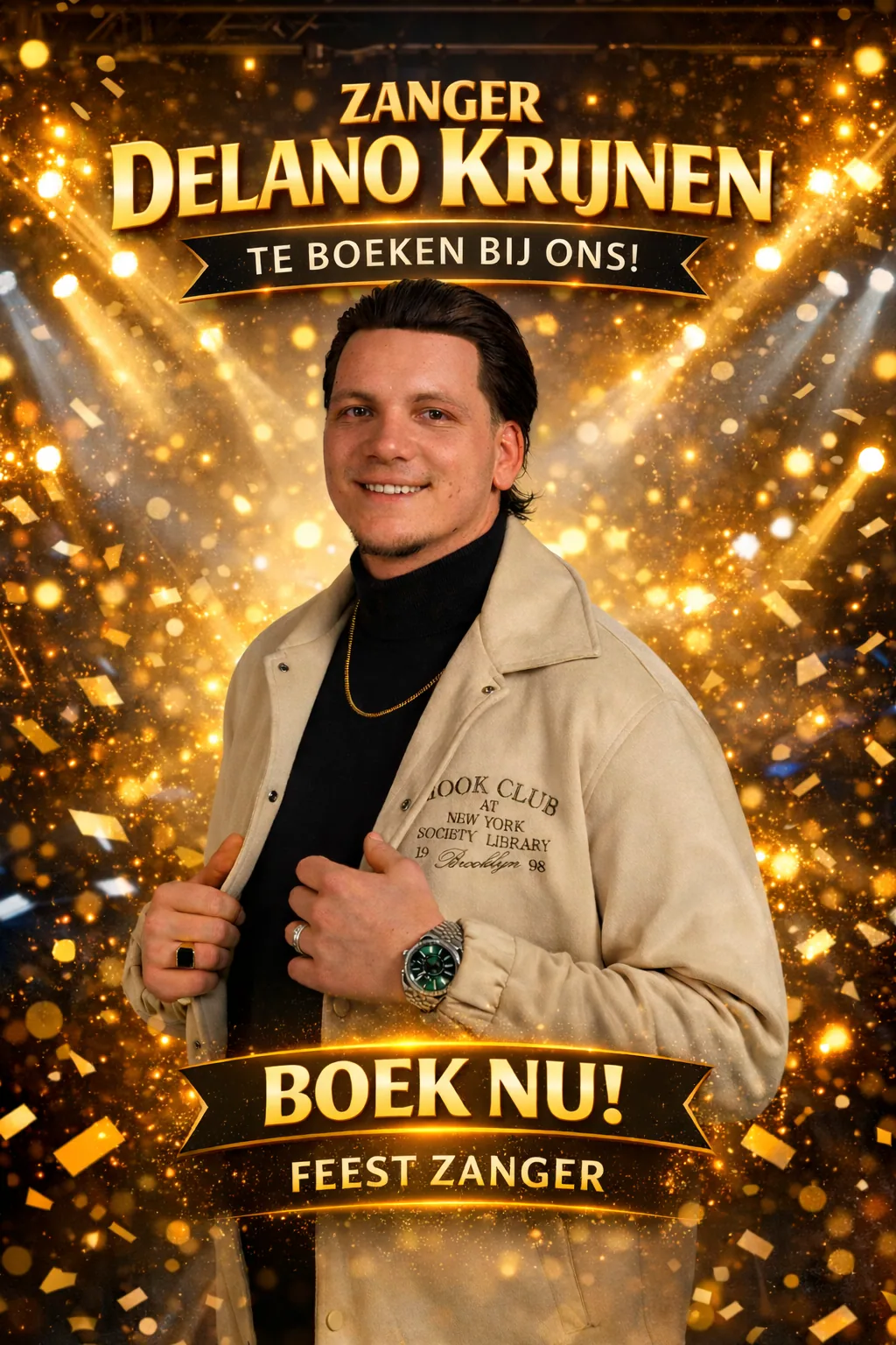 Poster van Delano Krijnen