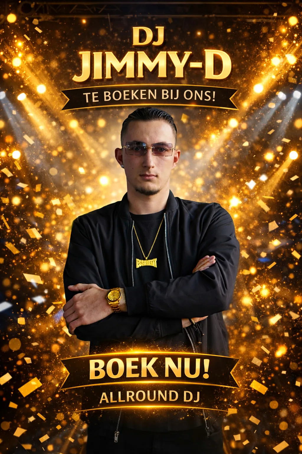 Poster van DJ Jimmy-D