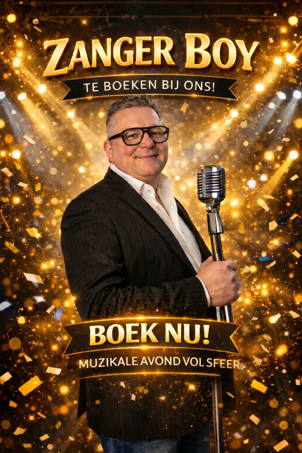 Poster van Zanger Boy